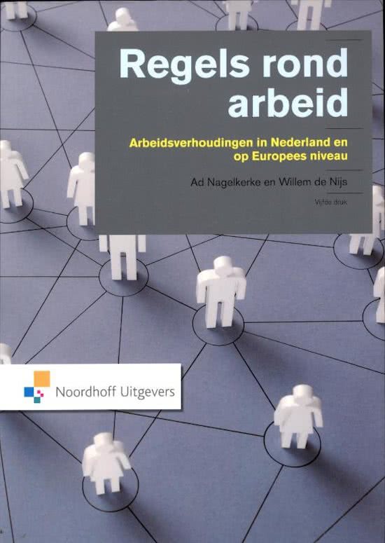 Samenvatting Regels rond arbeid Hoofdstuk 3 -  Arbeidsverhoudingen (VO-2425-1698)