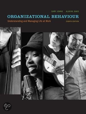 Organizational Behaviour