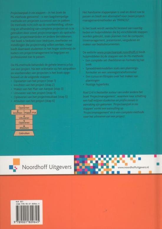 S18 De ondernemende professional: Projectaanpak in zes stappen, ISBN: 9789001809645