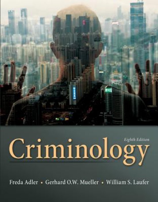 Criminology Chapter 11
