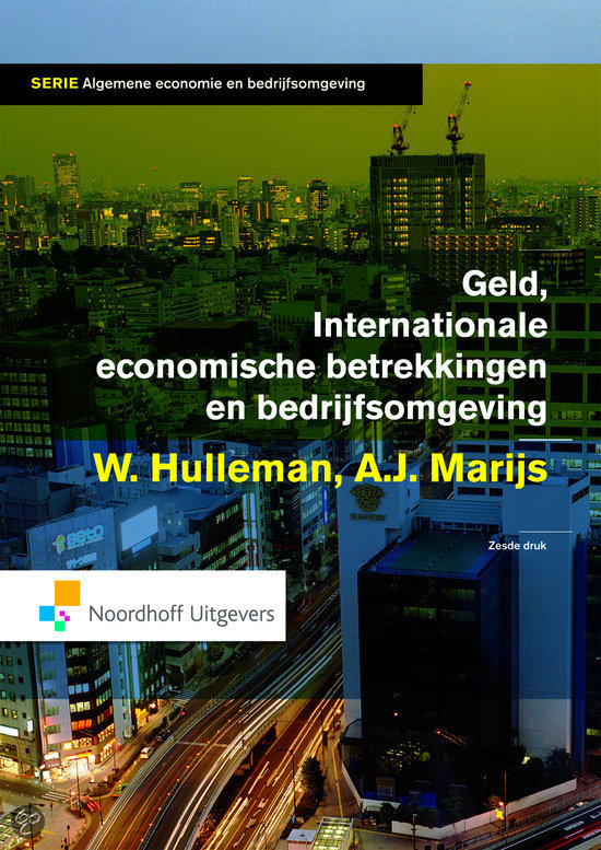 Geld, internationale economische betrekkingen en bedrijfsomgeving