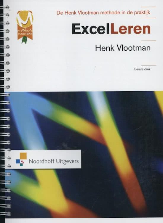 ExcelLeren H2: De werking van Excel