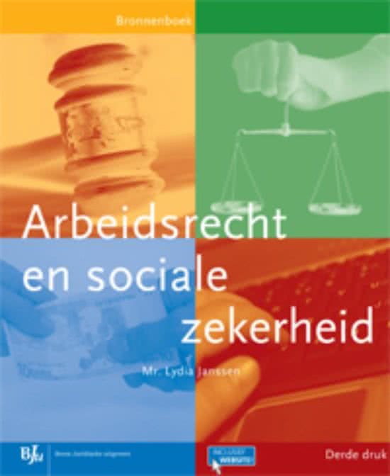 Arbeidsrecht en sociale zekerheid samenvatting hoofdstuk 17