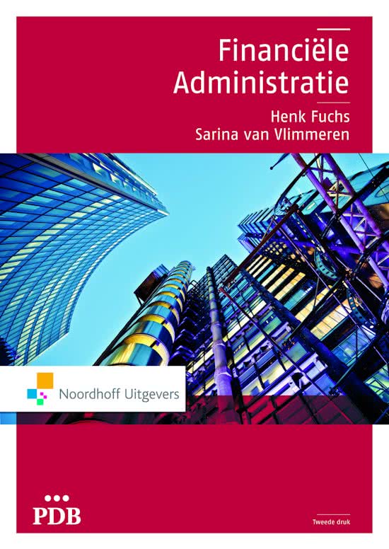 PDB Financiële Administratie-hoofdboek