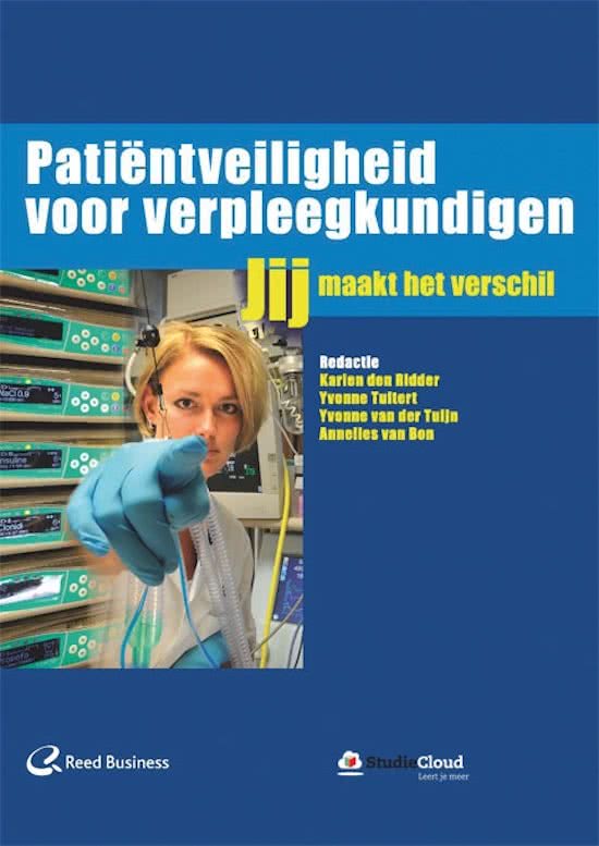 Patientveiligheid voor verpleegkundigen