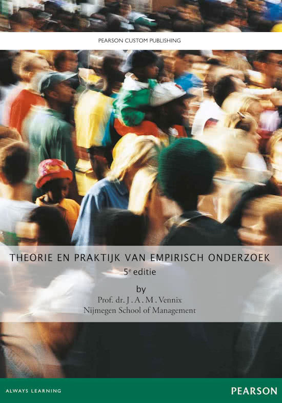 Onderzoeks- en interventiemethodologie A    theoriegedeelte