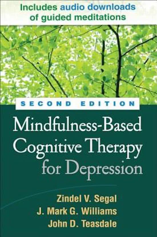 Mindfulness-Based Cognitive Therapy for Depression