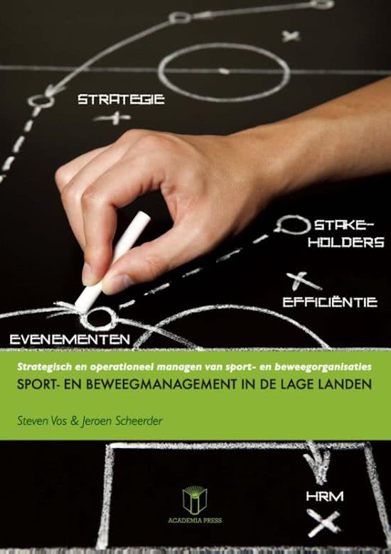 Sport- en beweegmanagement in de lage landen Hoofdstuk 5 de (in)directe omgeving van sport- en beweegorganisaties