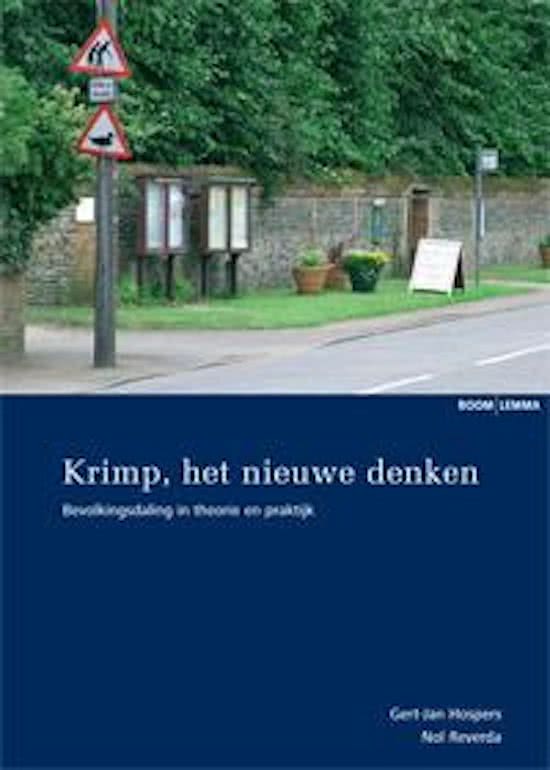 Samenvatting krimp het nieuwe denken, H1-9, sociale geografie