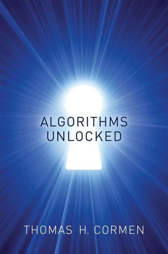 Summary Algorithms Unlocked, ISBN: 9780262518802  Computer science (DSA) 