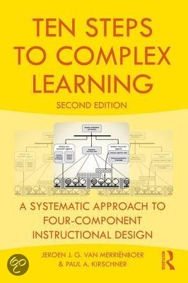 Boek 'Ten steps to complex learning' (3e editie) samenvatting -ENGLISH