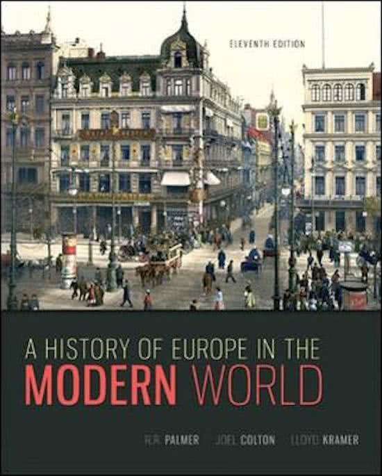 A History of Europe in the Modern World