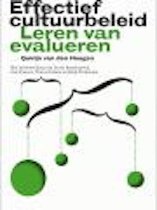 Boekmanstudies - effectief cultuurbeleid