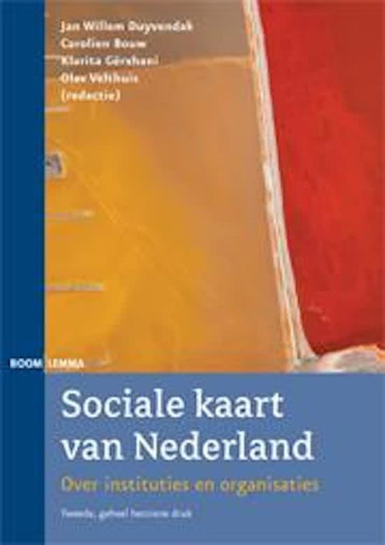 Sociale Kaart van Nederland Samenvatting 