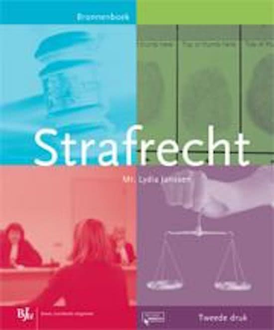 Strafrecht -  Bronnenboek