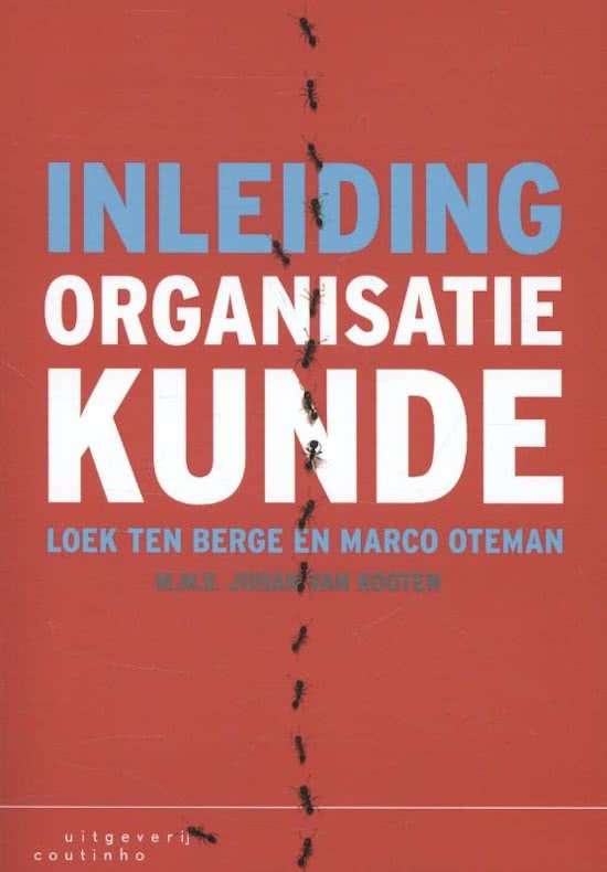 Inleiding organisatiekunde