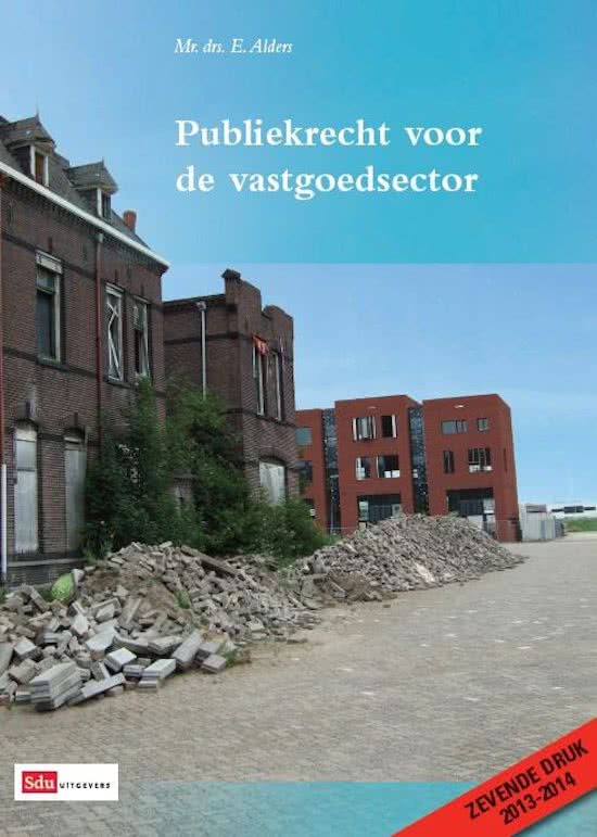 Publiekrecht voor de vastgoedsector 2013-2014