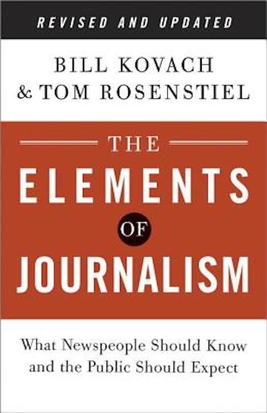 The elements of journalism, introductie en hoofdstuk 1