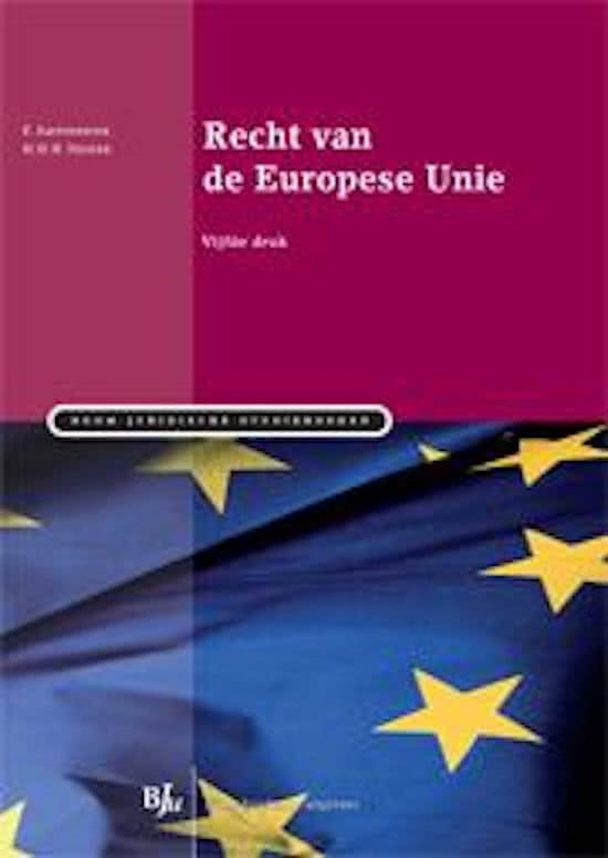 samenvatting Europees recht (verzwaard)