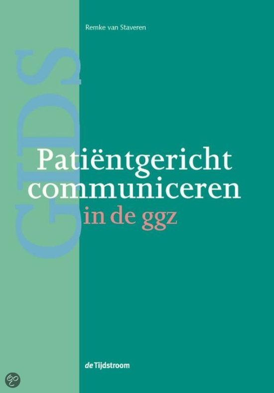 Patientgericht communiceren in de ggz