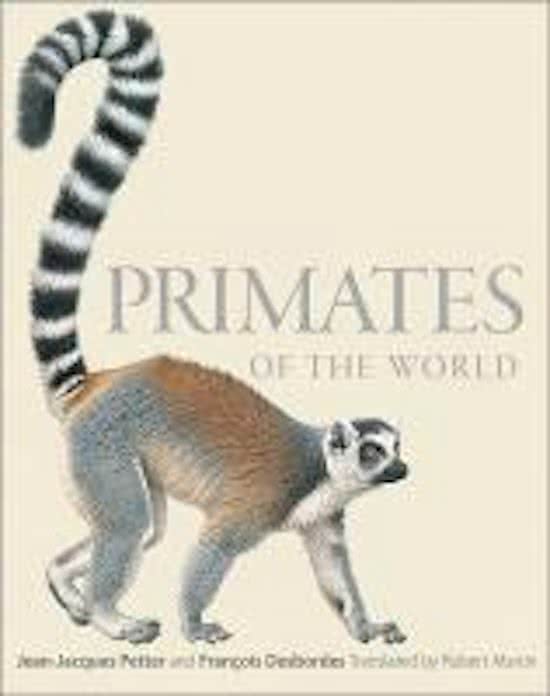 book-image-Primates of the World: An Illustrated Guide