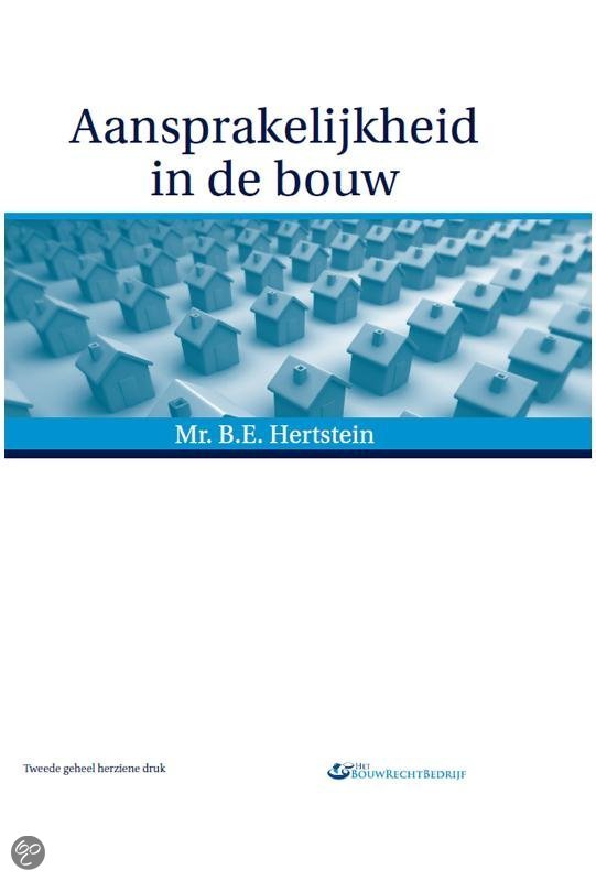 Aansprakelijkheid in de bouw