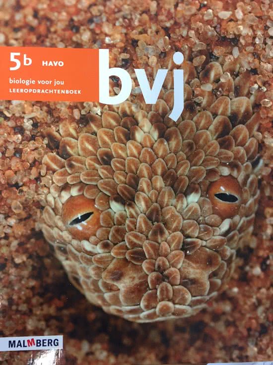 Samenvatting BVJ 5b (vwo) h3: stofwisseling in de cel