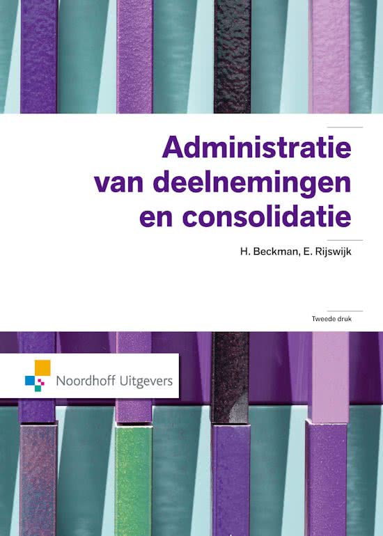 Administratie van deelnemingen en consolidatie