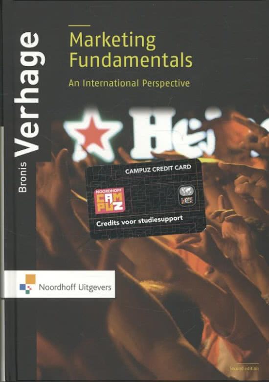 Summary Marketing fundamentals, ISBN: 9789001818661 Marketing 1