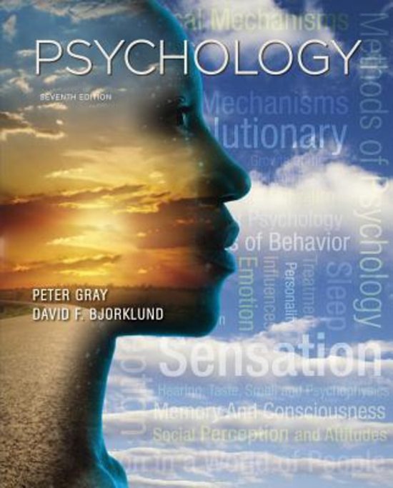 Summary of chapter 13 of the book Psychology -  Introductory Psychology and Brain and Cognition (7201702PXY)
