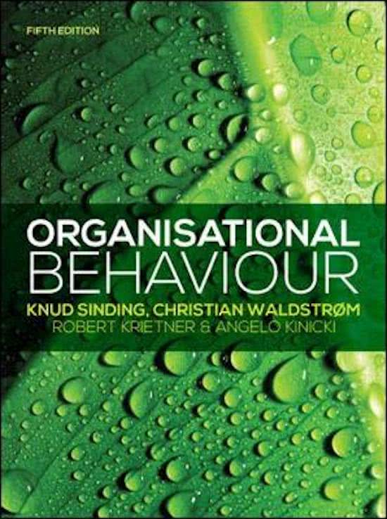 Organisational Behaviour