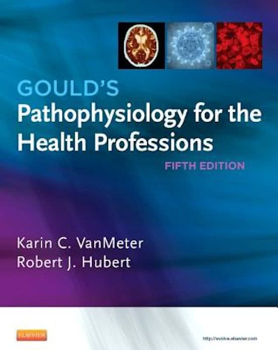 TEST BANK FOR GOULD’S PATHOPHYSIOLOGY FOR THE HEALTH PROFESSIONS, 5E 5TH EDITION 2024|QUESTIONS AND CORRECT ANSWERS|A+ GUARANTEED 2024 