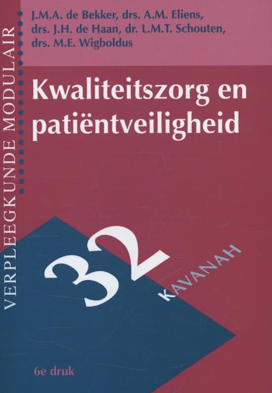 Kwaliteitszorg en Patiëntveiligheid 