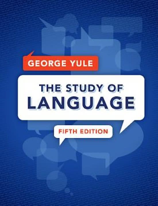 General Linguistics Pt.1 (Chapter 1+2)