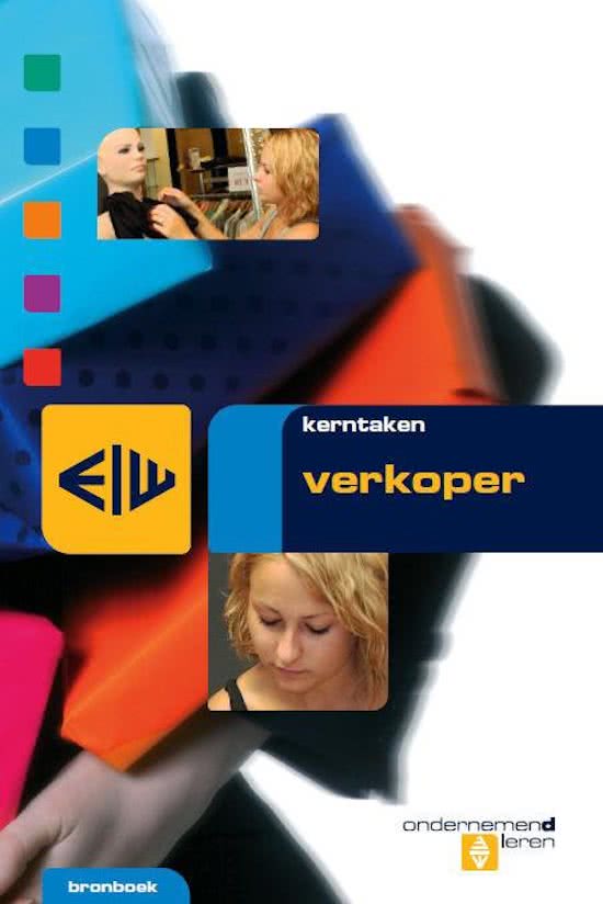 Ondernemend leren - Kerntaken verkoper bronboek