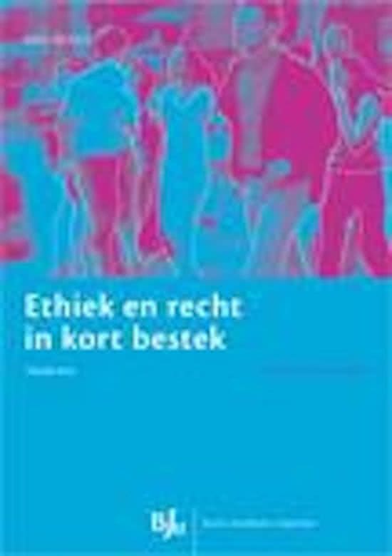 Samenvatting ethiek én methodiek (cijfer 88)