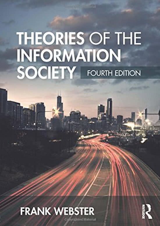 NL'se Samenvatting - Theories of the Information Society (Frank Webster)