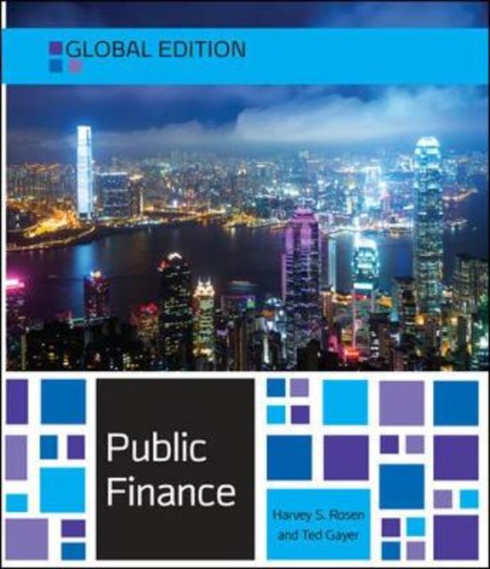Publieke Financiën topic 1.2 - Welvaartstheoretisch kader-Publieke goederen