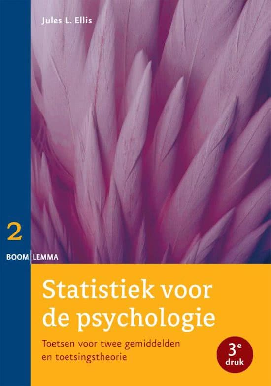 Statistiek 2 | Aantekeningen + kleine samenvatting