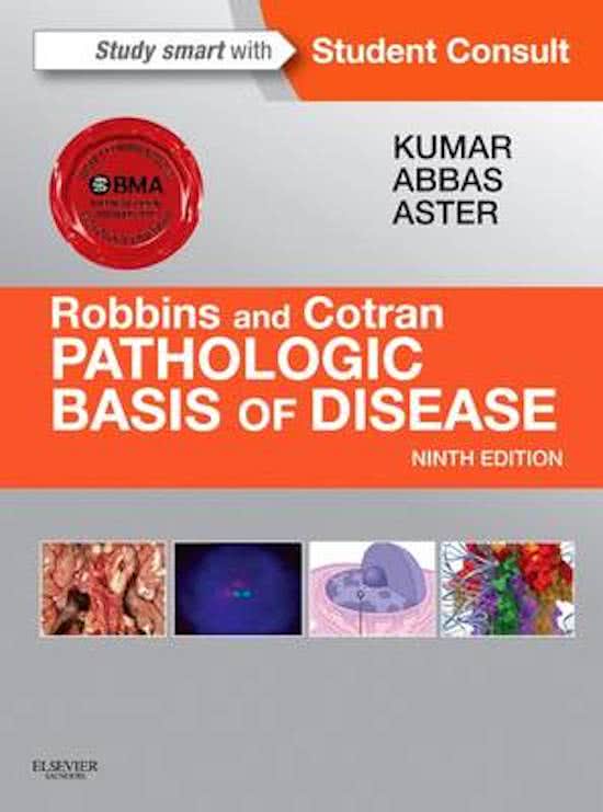 Test Bank For Robbins and Cotran Pathologic Basis of Disease 9th Edition by Vinay Kumar, Abul Abbas, Jon Aster | 9781455726134 | 2015-2016 |Chapter 1-29 |All Chapters with Answers and Rationals