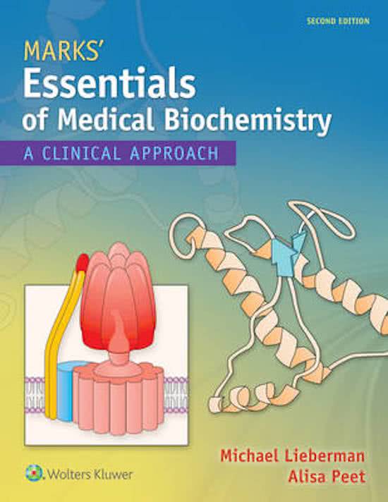 Medische Biochemie Samenvatting (Deeltoets 2)