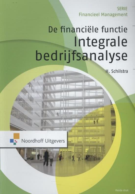 Complete samenvatting integrale bedrijfsanalyse H. Schilstra