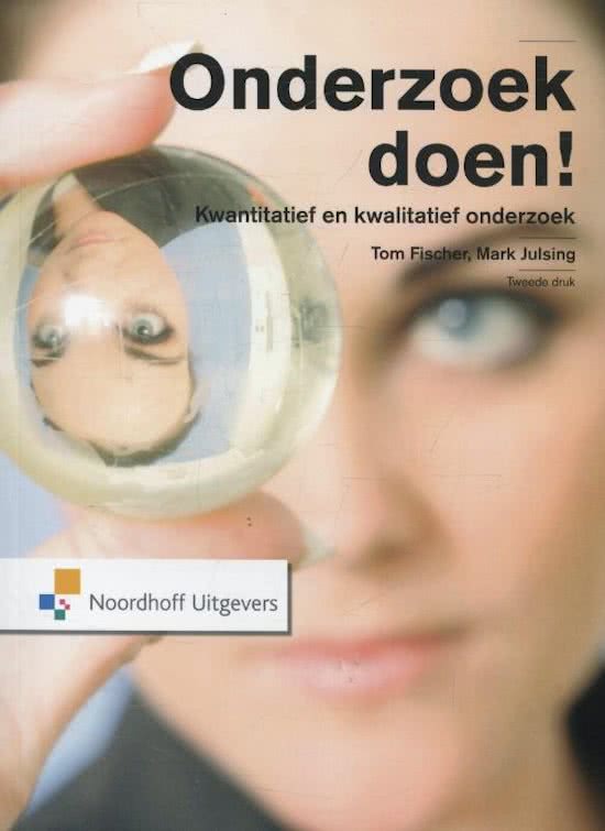 Aantekeningen Onderzoek semester 1.1