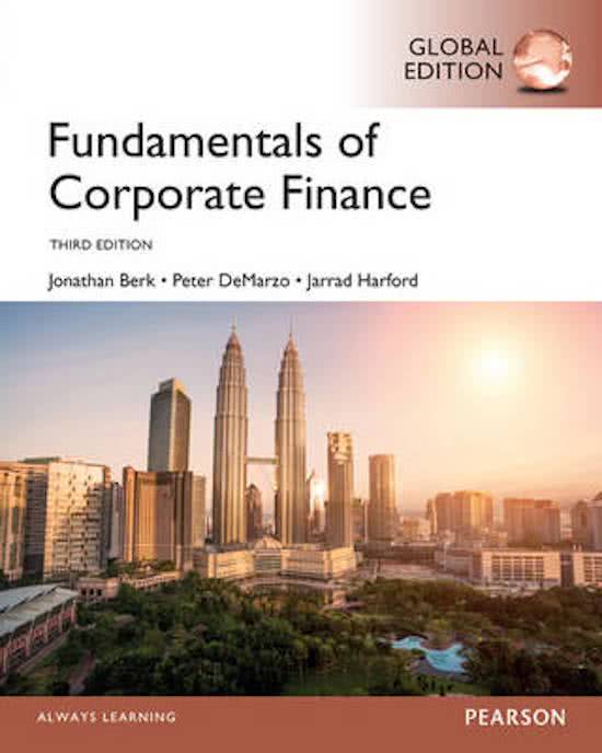 1CK40 - Intermediate Finance and Accounting Summary