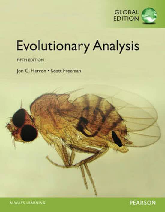 Samenvatting Evolution and Systematics GEN-11306