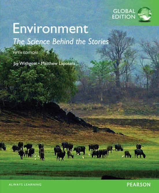 Environment: The Science Behind The Stories Chapter 22 Notes