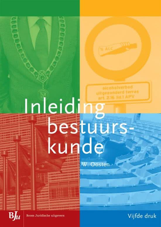 samenvatting inleiding bestuurskunde 