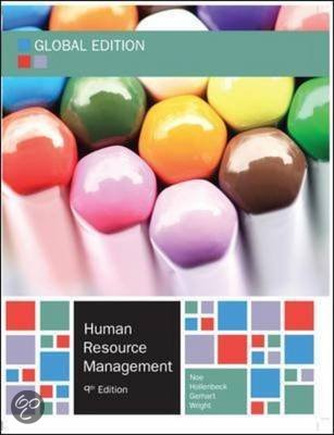 Test Bank in Conjunction with Human Resource Management Gaining A Competitive Advantage,Noe,9e