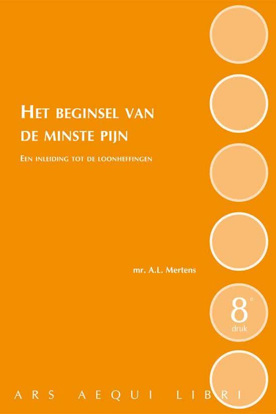 Het beginsel van de minste pijn