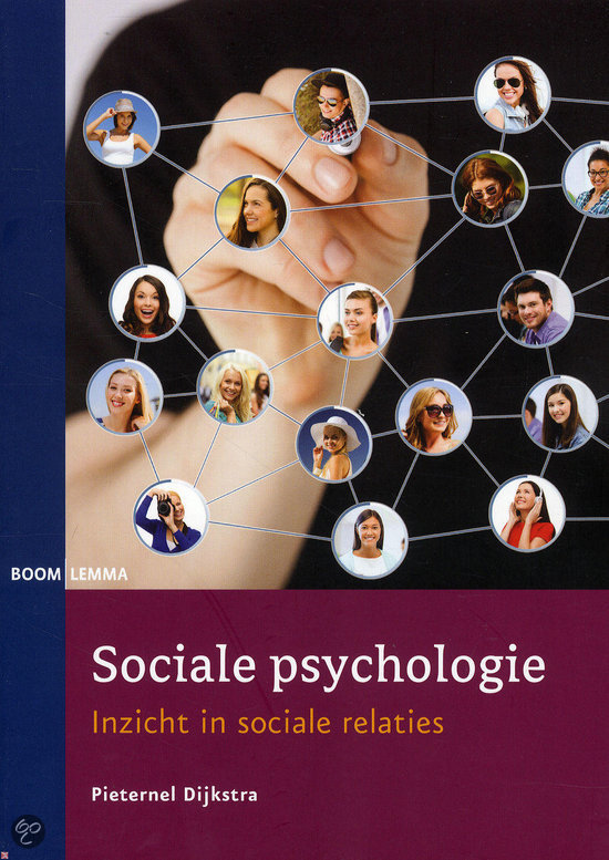 UITGEBREIDE Samenvatting Sociale Psychologie GEHELE BOEK van Pieternel Dijkstra incl afbeeldingen